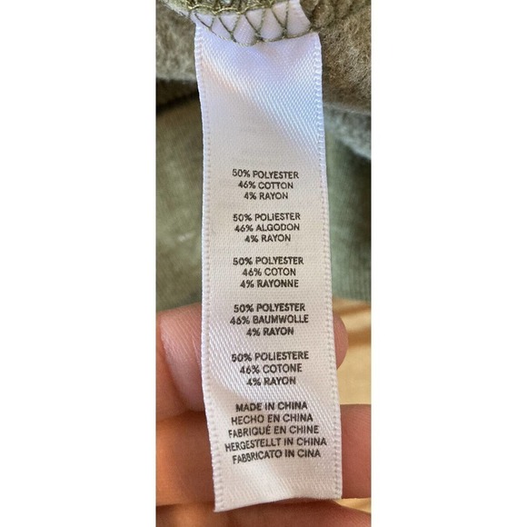 NEW Alternative Earth Kansas Jayhawks Camo Hoodie Size XL Green Full Zip - Picture 4 of 9